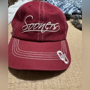 Sooners Red Baseball Cap